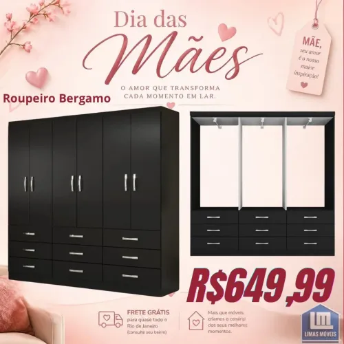 GUARDA-ROUPA CASAL