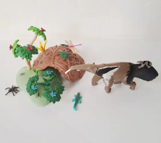 Playmobil Wiltopia Tamanduá-Bandeira e Acessórios (Preço Negociável Levando + Peças)