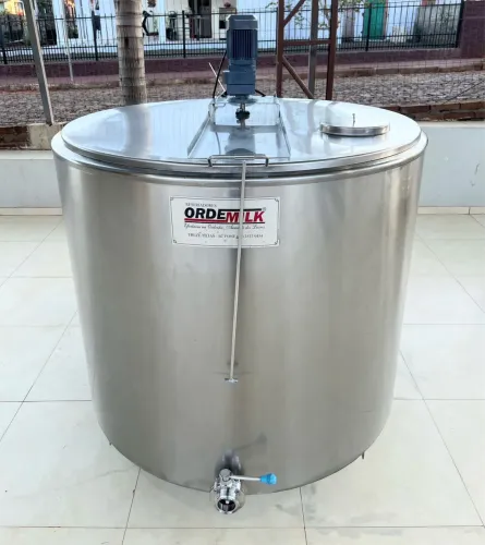 Tanque Refrigerado 500 Litros de Inox Tina De Leite Caldas Açaí Sorvetes Água Misturador 
