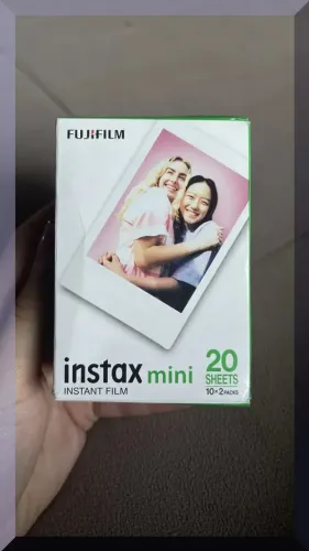 Filme instantâneo 20 fotos Fujifilm Mini para câmeras Instax 10 a 12 Ultimas peças