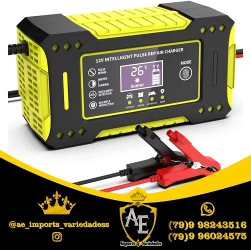 Carregador de bateria automotivo