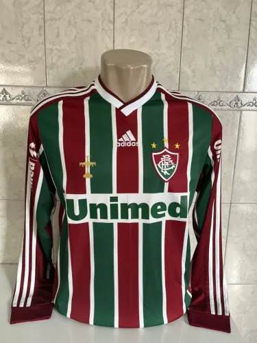 Camisa Fluminense Manga Longa Adidas Original 2009