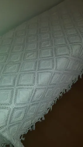 Colchas de crochê 