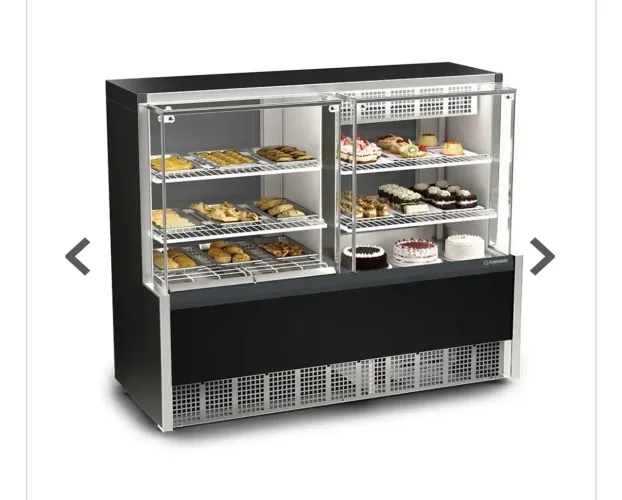 MB Vitrine quente e fria 140 Gelopar 