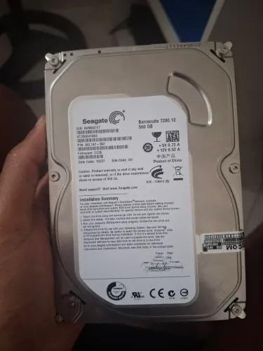 Vendo HD 500gb