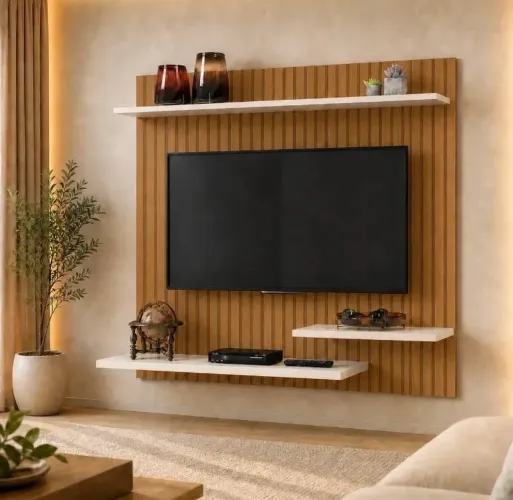 painel de tv ripado