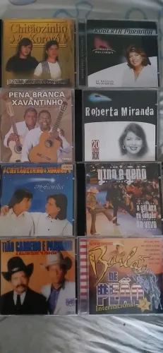 Lote  24  cds sertanejo por  140