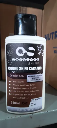 Hidratante de couro de carro original shine 350 ml