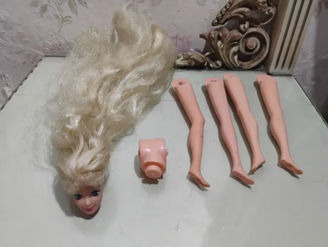 Lote sucata Barbie Estrela para reposição de partes