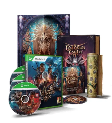 Baldur's Gate 3 Deluxe Edition Xbox Series X/S Jogo Lacrado