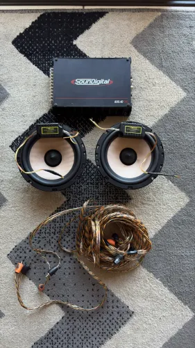 módulo soundital 800.4 +  par audiophonic sensation