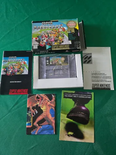 Super Mario Kart SNES Original