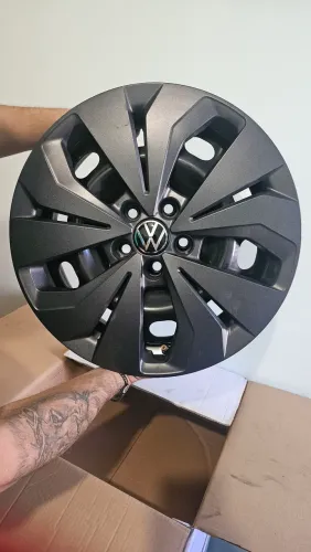 Jogo Rodas Originais Nivus Aro 16 + Calotas VW ? Apenas 25 km