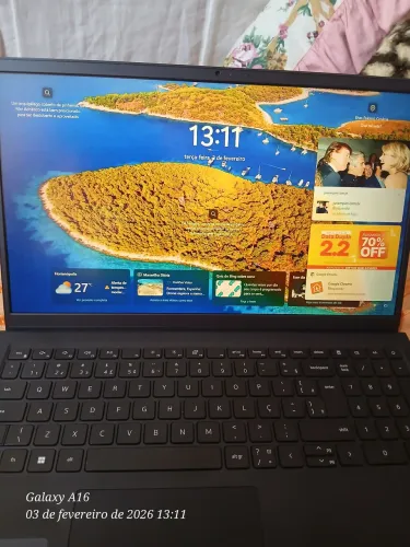 Vendo notebook novo, com nota recém comprado com garantia de loja