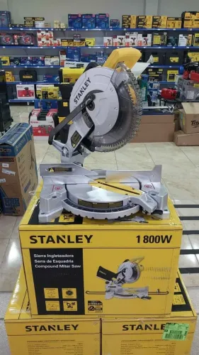 Serra Esquadria para Alumínio 10" 1800w Stanley - Nova/Loja