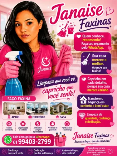 Faço faxina