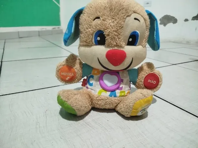 Urso educativo da fisher price