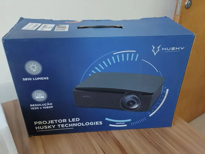 Projetor led Full hd Husky bluetooth