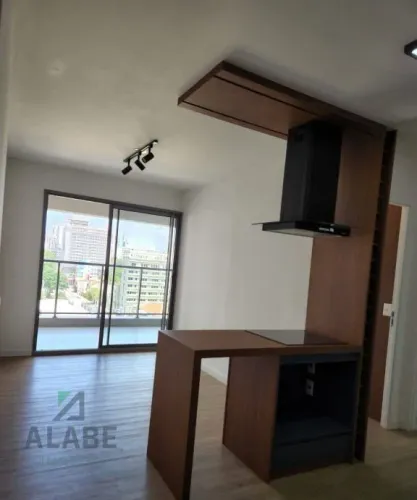 Studio para locação de 25m² sem vaga, mobiliado com ar condicionado