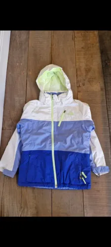 jaqueta branca infantil The North Face 