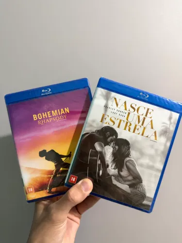 Bluray nasce uma estrela e bohemian