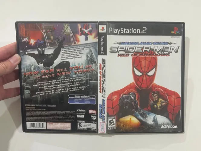 Spiderman web of shadows ps2