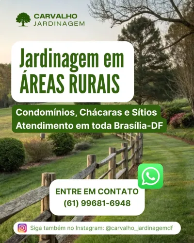 Jardinagem Rural em Brasília-DF 