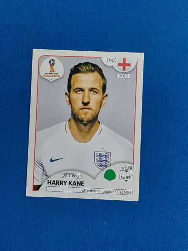 Figurinha Harry Kane Inglaterra - Copa 2018