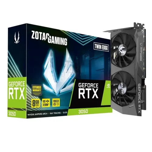 Placa De Video Zotac Rtx 3050 Twin Edge 6gb Oc Gddr6 128bits