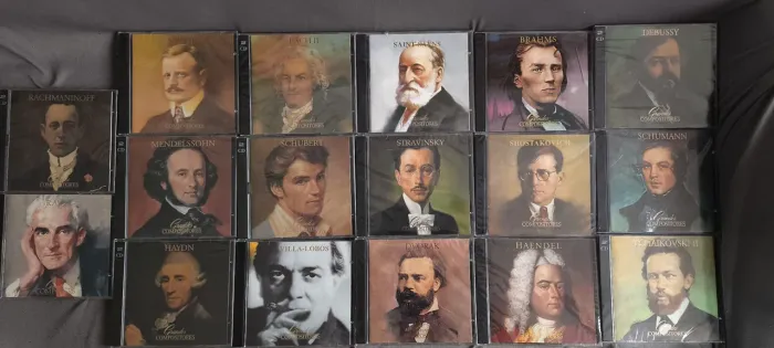 CDs grandes compositores