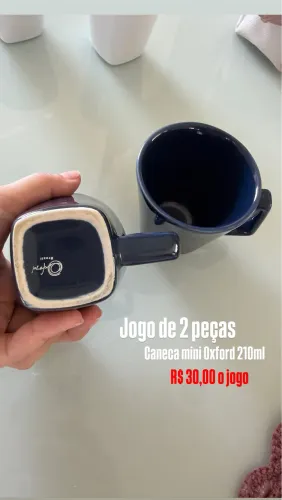 Caneca mini Oxford