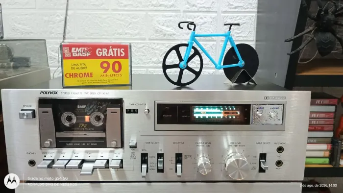 Tape Deack cp750m ( totalmente revisado)