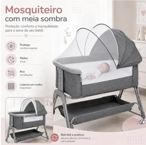 Berço Portátil Multifuncional