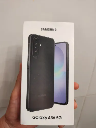 VENDO GALAXY A36 5G (256GB / 8GB RAM) ? NOVO NA CAIXA!