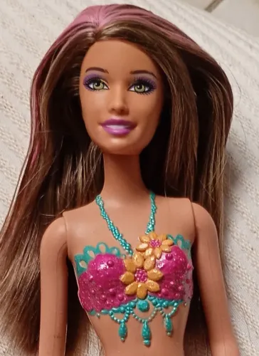 Barbie sereia Green Collor 