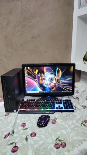 Pc Dell Core i5-7500, RAM 8 Gb Ddr4, Monitor 20 Pol, HD 500 Gb, Ótimo Desempenho, Tudo OK.