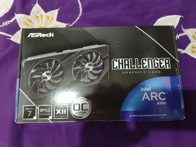 Intel Arc A750 AsRock Challenger 8gb