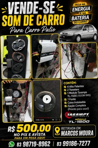 Som de Carro Palio