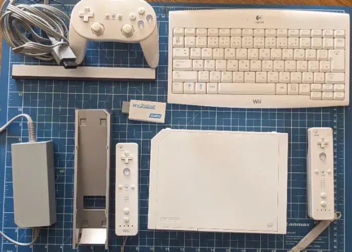 Nintendo Wii desbloqueado c/ acessórios