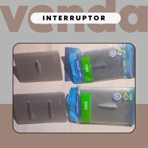 Interruptor para sua casa ficar bonita (Tramontina)