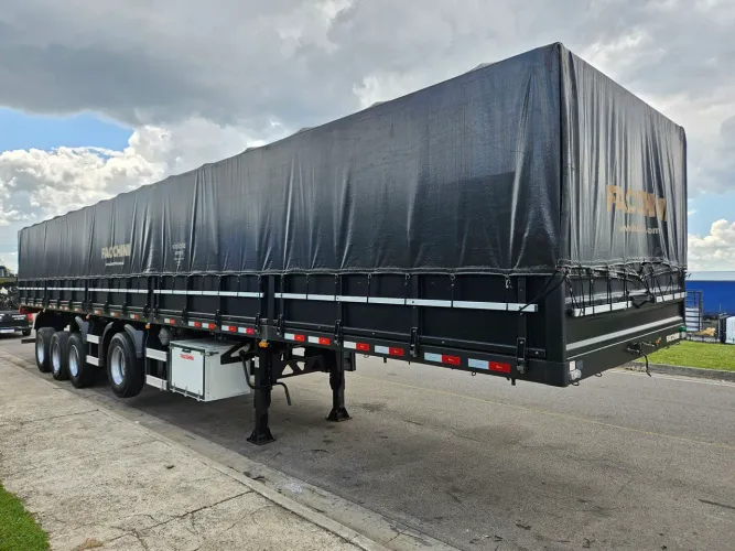 4 Eixo Graneleiro Facchini Ano 24 Pronta entrega  14.5x 1.80 chapa xadrez sem pneus 