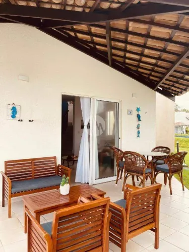 Casa Duplex em Condomínio Maracajaú - Beira mar | 3 quartos