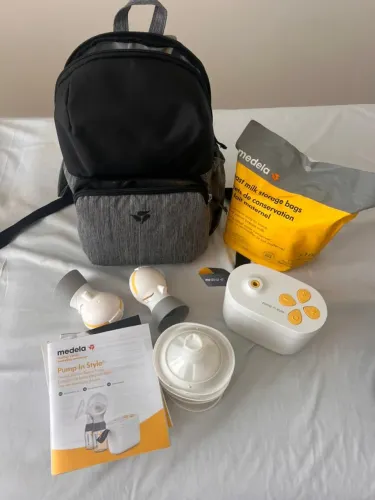 Bomba Extratora de Leite Medela Pump In Style Dupla + Kit Completo