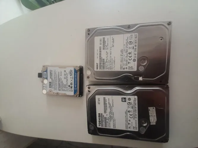 Vendo hd's de 500GB e de 360GB