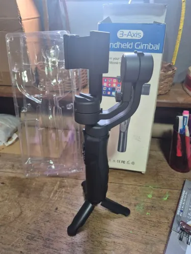 Gimbal estabilizador, 3 eixos