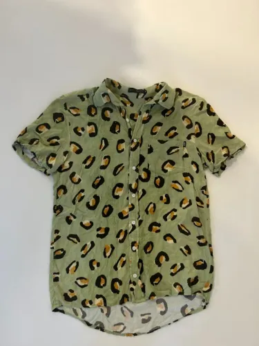 camisa baw clothing leopardo P