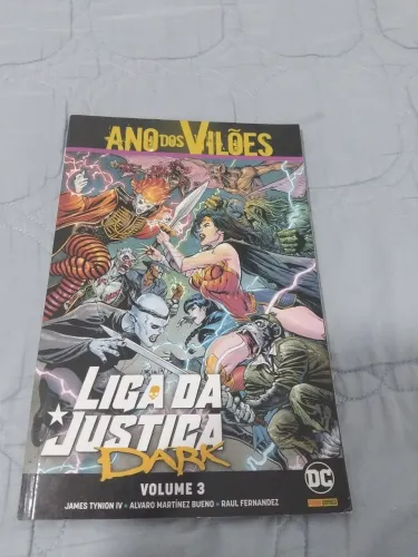 Hq liga da justiça dark, volume 3 (ano dos vilões)