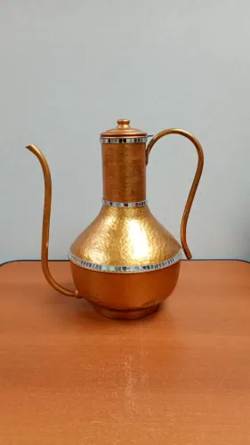 Bule Indiano Vintage decorativo de bronze dv00149