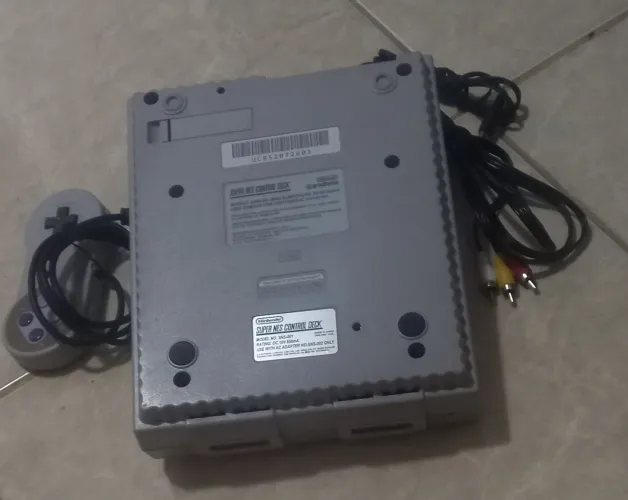 Super Nintendo fat impecável
