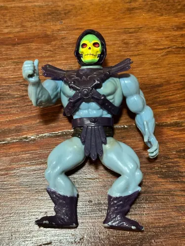 Boneco Esqueleto He-Man década 80 colecionador